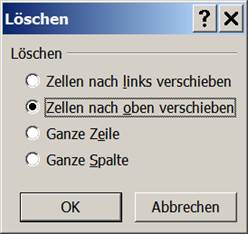 Glossarerstellung mit Excel